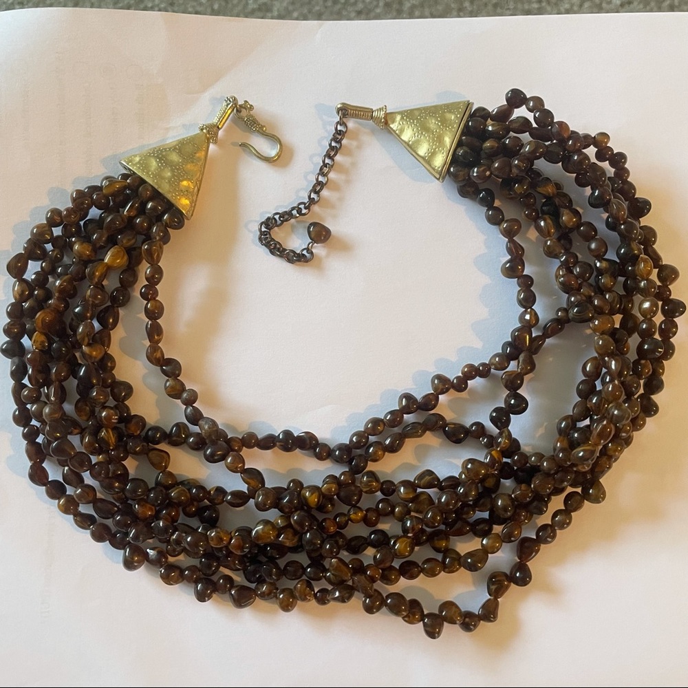 Tigers Eye Necklace